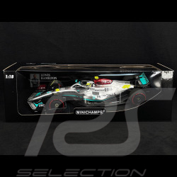Lewis Hamilton Mercedes-AMG Petronas W13 n° 44 GP Spanien 2022 F1 1/18 Minichamps 110220044