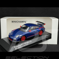 Porsche 911 GT3 RS 3.8 Type 997 2009 Aqua Blue 1/43 Minichamps 403069115