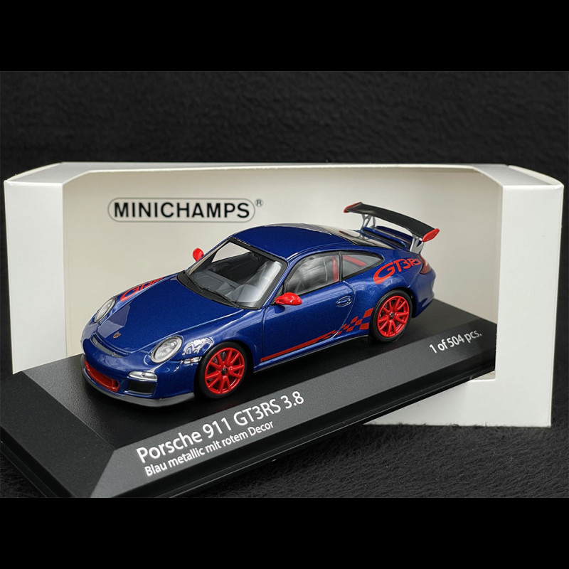 1:43 MINICHAMPS PORSCHE 911 992 Gt3 Rs Coupe 2023 Gold Wheels Red 413062105 EUR 63,95 - FR