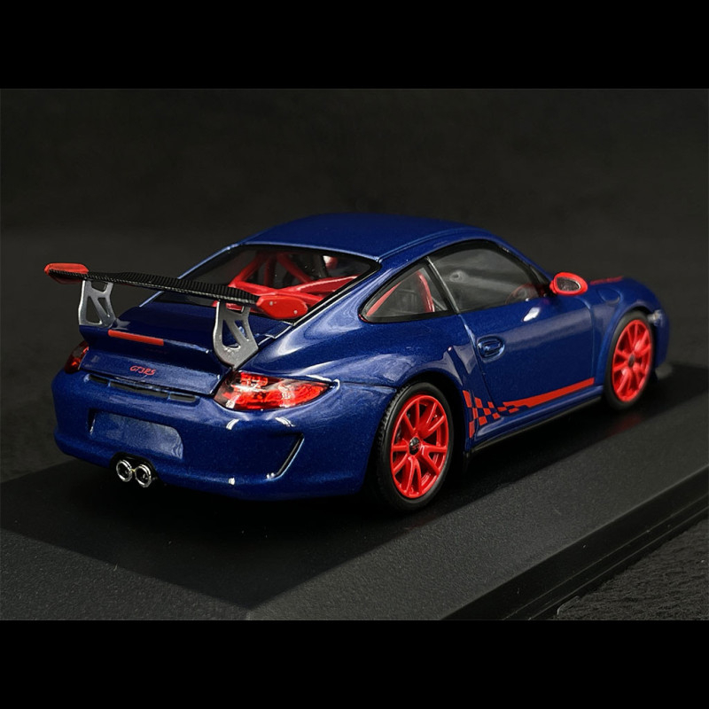 Porsche 911 GT3 Type 997 2009 Test Nürburgring Miami Blue 1/43