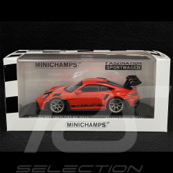 Porsche 911 GT3 RS Type 992 2023 Lavaorange 1/43 Minichamps 413062105