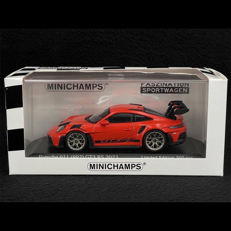 Porsche 911 GT3 RS Type 992 2023 Lava Orange 1/43 Minichamps 413062105