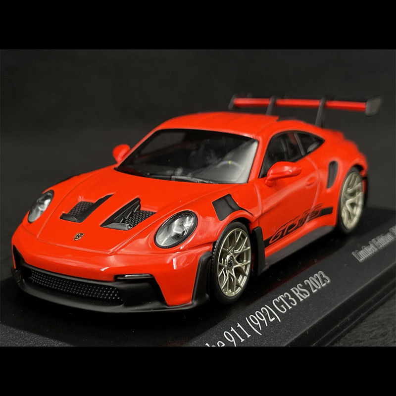 Porsche 911 GT3 RS Type 992 2023 Lava Orange 1/43 Minichamps 413062105