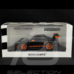 Porsche 911 GT3 RS Type 992 Weissach Package 2023 Noir 1/43 Minichamps 413062115