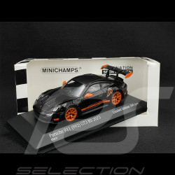 Porsche 911 GT3 RS Type 992 Weissach Package 2023 Noir 1/43 Minichamps 413062115