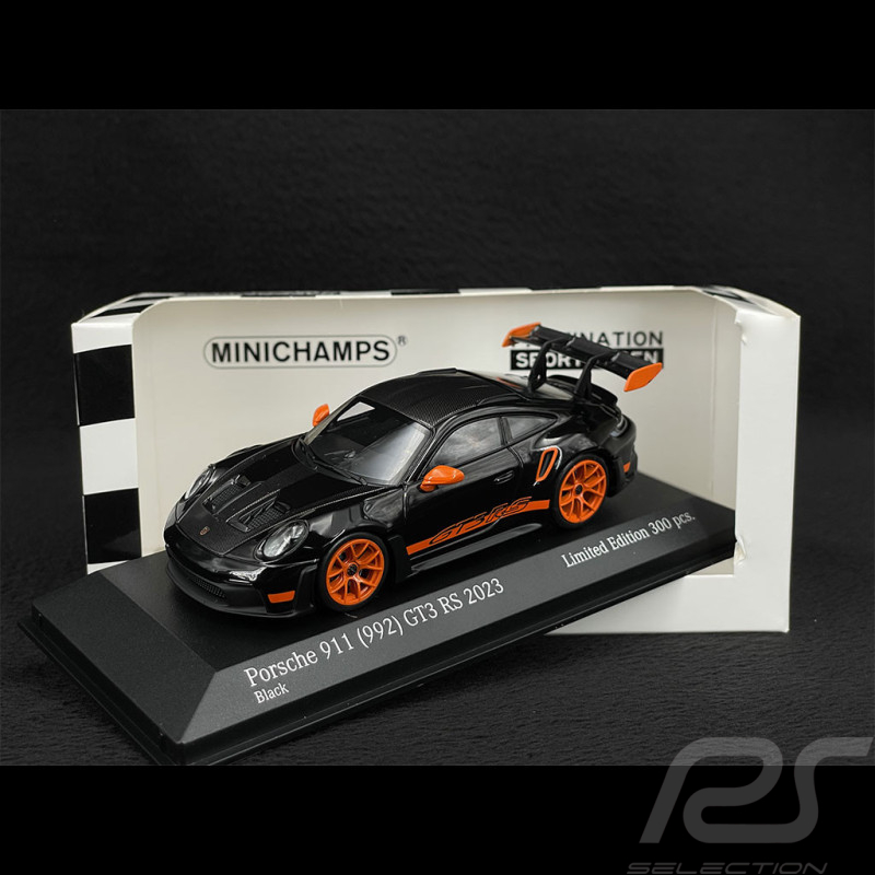 Porsche 911 GT3 RS Type 992 Weissach Package 2023 Schwarz 1/43 Minichamps 413062115