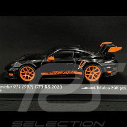Porsche 911 GT3 RS Type 992 Weissach Package 2023 Noir 1/43 Minichamps 413062115