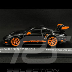 Porsche 911 GT3 RS Type 992 Weissach Package 2023 Schwarz 1/43 Minichamps 413062115