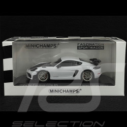 Porsche 718 Cayman GT4 RS 2021 Weiß 1/43 Minichamps 413069710