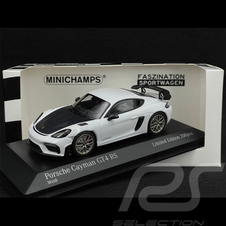 Porsche 718 Cayman GT4 RS 2021 Weiß 1/43 Minichamps 413069710
