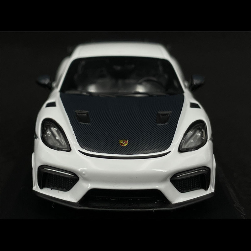 Modèle Réduit Porsche Cayman GT4 Minichamps – Blanc, Référence 870066120 – Neuf Dans Sa Boîte