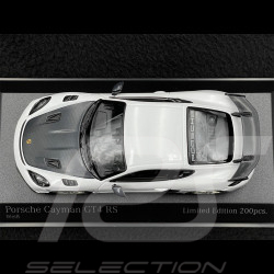Porsche 718 Cayman GT4 RS 2021 White 1/43 Minichamps 413069710