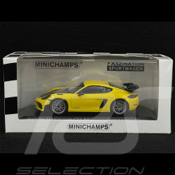 Porsche 718 Cayman GT4 RS 2021 Jaune Racing 1/43 Minichamps 413069711