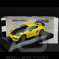 Porsche 718 Cayman GT4 RS 2021 Jaune Racing 1/43 Minichamps 413069711