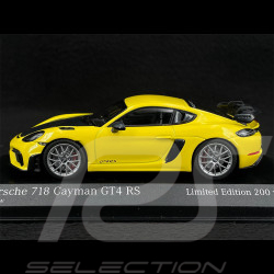 Porsche 718 Cayman GT4 RS 2021 Jaune Racing 1/43 Minichamps 413069711