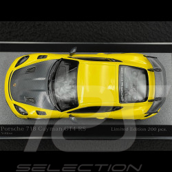 Porsche 718 Cayman GT4 RS 2021 Jaune Racing 1/43 Minichamps 413069711