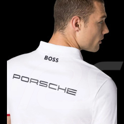 Porsche Polo-Shirt Motorsport BOSS White WAP430P0MS - men