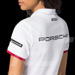 Porsche Polo-shirt Motorsport Boss weiß WAP431P0MS - Damen