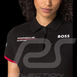 Polo Porsche Motorsport BOSS noir WAP434P0MS - femme