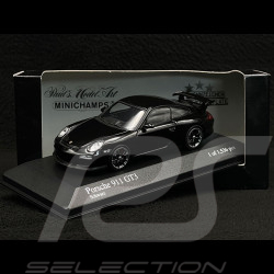 Porsche 911 GT3 Type 997 2009 Schwarz 1/43 Minichamps 400068020