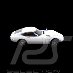 Toyota 2000 GT MF10 1969 White 1/43 Atlas Japan Collection