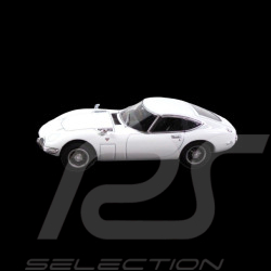 Toyota 2000 GT MF10 1969 White 1/43 Atlas Japan Collection