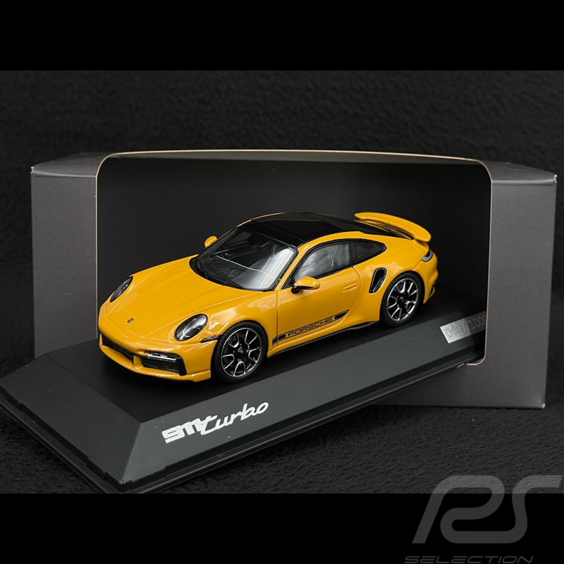 Porsche 911 Turbo Coupé Type 992 2020 Jaune Bahama 1/43 Spark WAP0201600PTRB