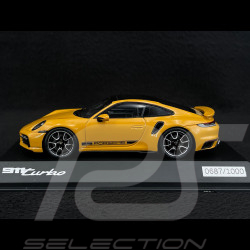 Porsche 911 Turbo Coupé Typ 992 2020 Bahamagelb 1/43 Spark WAP0201600PTRB