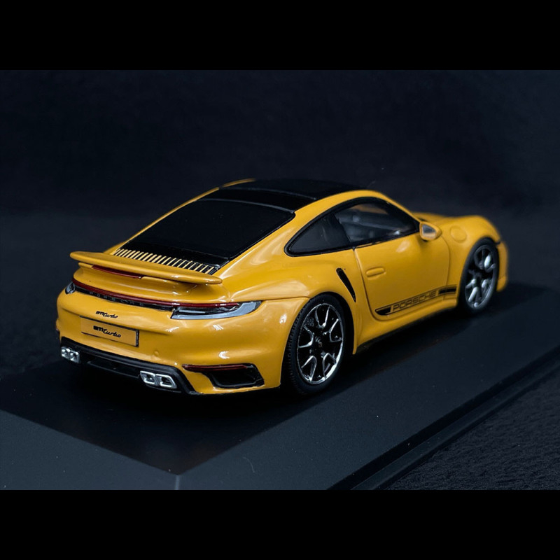 Porsche 911 Turbo Coupé Typ 992 2020 Bahamagelb 1/43 Spark