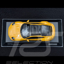 Porsche 911 Turbo Coupé Type 992 2020 Jaune Bahama 1/43 Spark WAP0201600PTRB