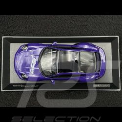 Porsche 911 Turbo Coupé Typ 992 2020 Ultraviolet 1/43 Spark WAP0201610PTRB