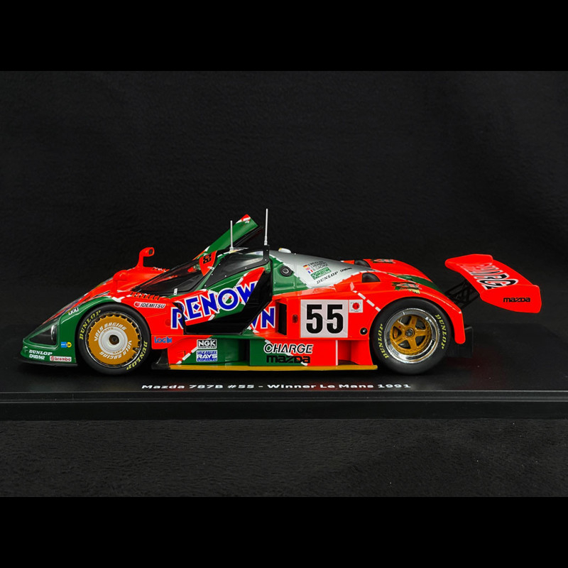 Mazda 787 B N° 55 Winner 24h Le Mans 1991 Mazdaspeed 1/18 KK Scale