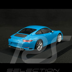 Porsche 911 Carrera S Type 991 2018 Miami blue 1/43 Minichamps 413067132