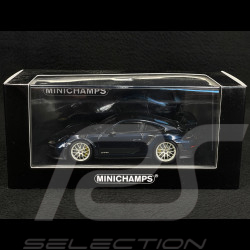 Porsche 911 GT2 RS Type 991 2018 Weissach Package PL4YERONE Edition Bleu nuit métallisé 1/43 Minichamps 413067237