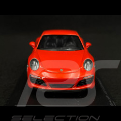Porsche 911 Carrera S Type 991 2018 Lava Orange 1/43 Minichamps 413067131