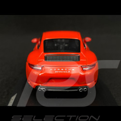 Porsche 911 Carrera S Type 991 2018 Orange Fusion 1/43 Minichamps 413067131