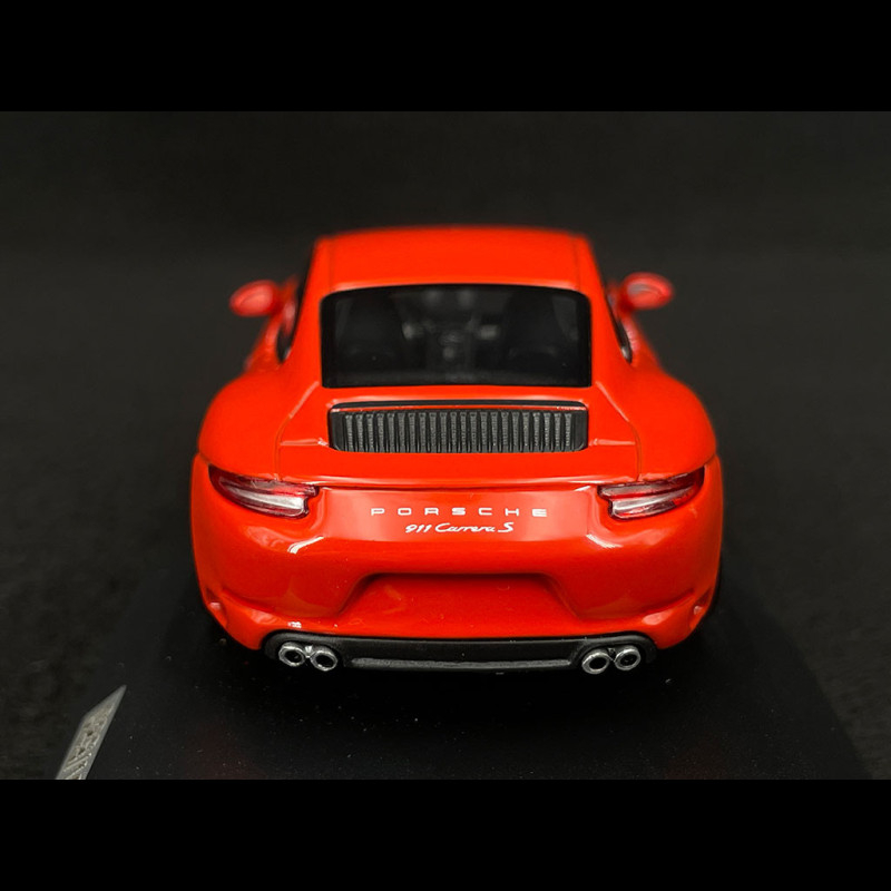 Porsche 911 Carrera S Type 991 2018 Lava Orange 1/43 Minichamps