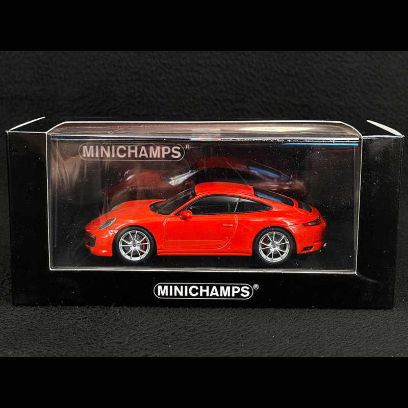 Porsche 911 Carrera S Type 991 2018 Lava Orange 1/43 Minichamps