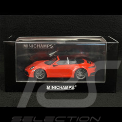 Porsche 911 Carrera 4S Cabriolet Typ 992 2019 Exclusive RS Selection Lavaorange 1/43 Minichamps 413069339