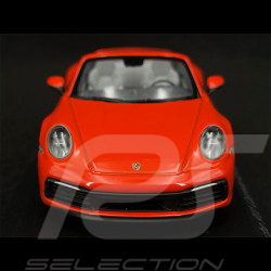 Porsche 911 Carrera 4S Cabriolet Typ 992 2019 Exclusive RS Selection Lavaorange 1/43 Minichamps 413069339