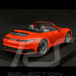 Porsche 911 Carrera 4S Cabriolet Typ 992 2019 Exclusive RS Selection Lavaorange 1/43 Minichamps 413069339