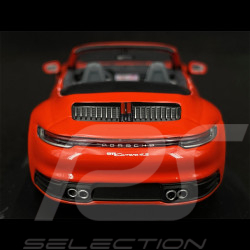 Porsche 911 Carrera 4S Cabriolet Typ 992 2019 Exclusive RS Selection Lavaorange 1/43 Minichamps 413069339