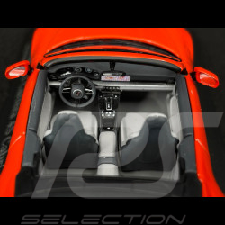 Porsche 911 Carrera 4S Cabriolet Typ 992 2019 Exclusive RS Selection Lavaorange 1/43 Minichamps 413069339