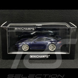 Porsche 911 GT3 Typ 992 2020 Exclusive RS Selection Enzianblau metallic 1/43 Minichamps 413069221