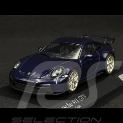 Porsche 911 GT3 Typ 992 2020 Exclusive RS Selection Enzianblau metallic 1/43 Minichamps 413069221