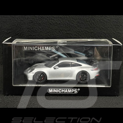 Porsche 911 GT3 Typ 992 2020 Exclusive RS Selection GT Silbergrau metallic 1/43 Minichamps 413069219