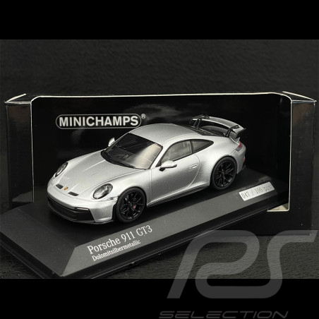 Porsche 911 GT3 Type 992 2020 Exclusive RS Selection Gris argent GT métallisé 1/43 Minichamps 413069219