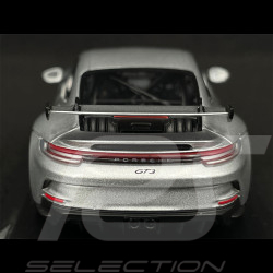 Porsche 911 GT3 Typ 992 2020 Exclusive RS Selection GT Silbergrau metallic 1/43 Minichamps 413069219