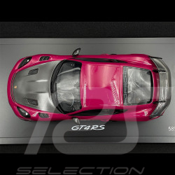 Porsche 718 Cayman GT4 RS 2021 Rouge Rubis 1/18 Spark WAP0214020PGT2
