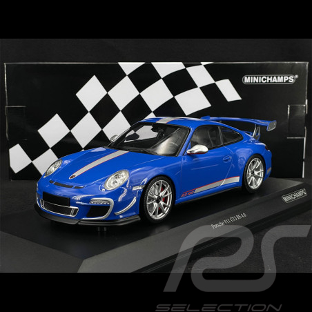 Porsche 911 GT3 RS 4.0 Type 997 2011 Maritime Blue 1/18 Minichamps 155062222
